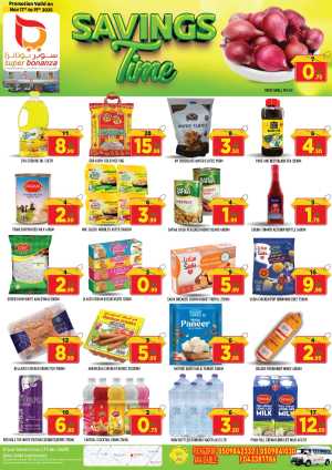 Savings time In Super Bonanza Dubai