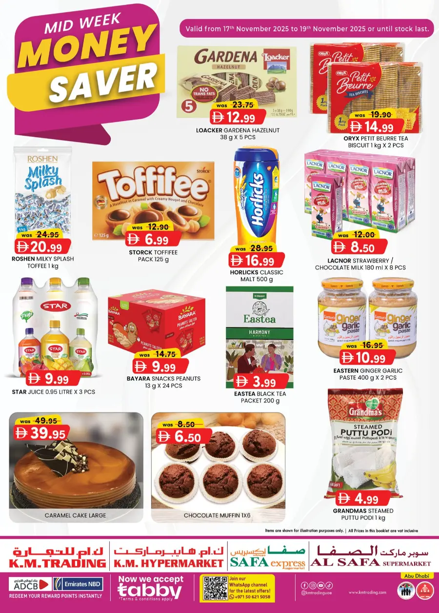 Mid Week Money Saver In K.M Trading Abu Dhabi