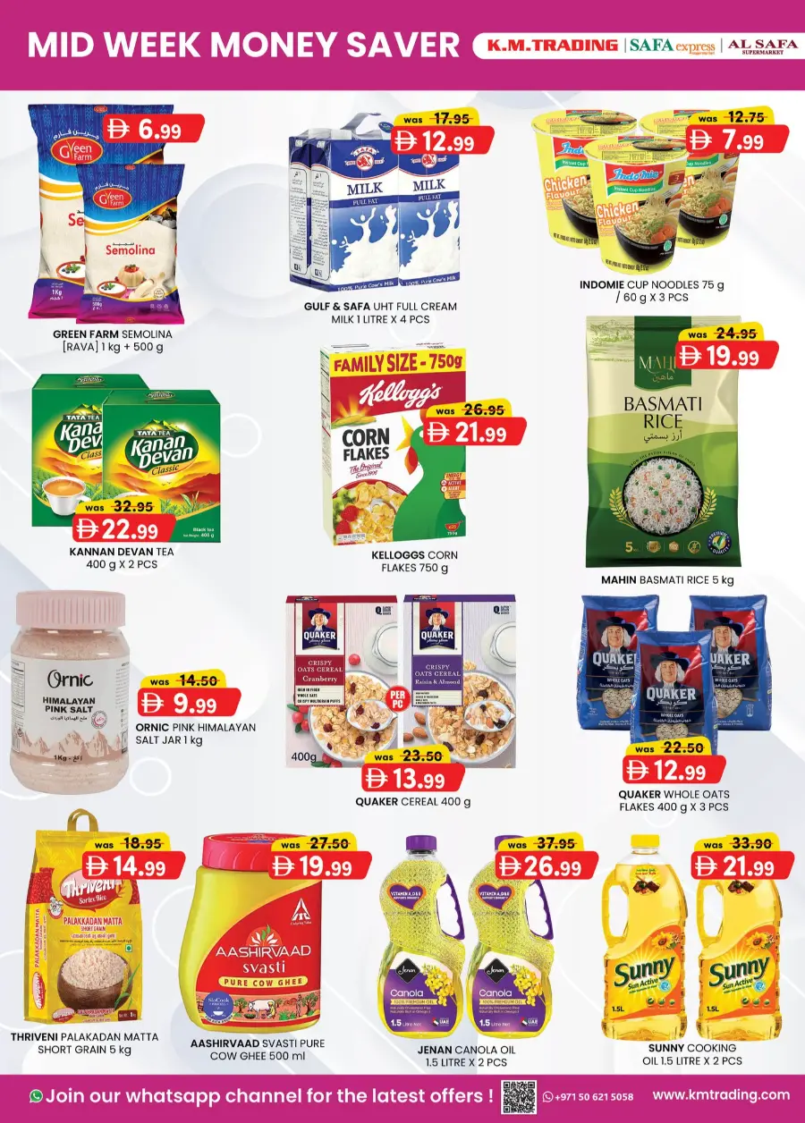 Mid Week Money Saver In K.M Trading Abu Dhabi