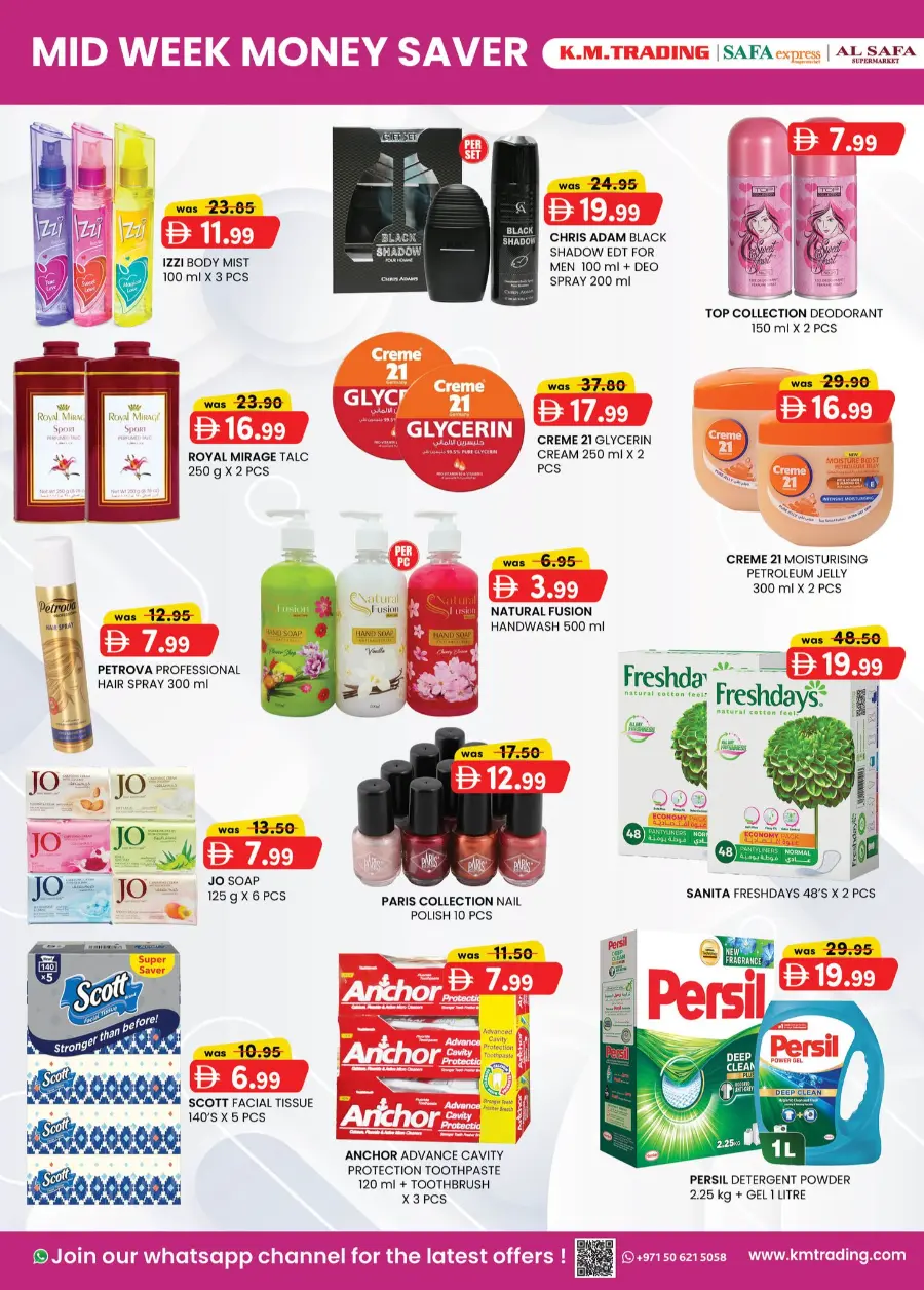 Mid Week Money Saver In K.M Trading Abu Dhabi