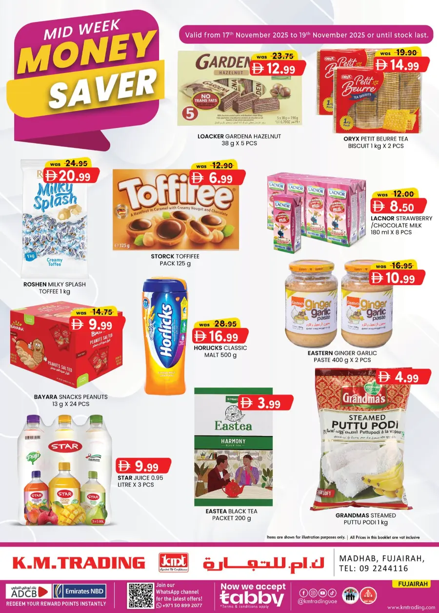 Mid Week Money Saver In K.M Trading Fujairah