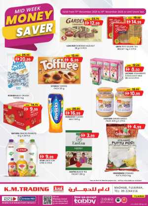 Mid Week Money Saver In K.M Trading Fujairah