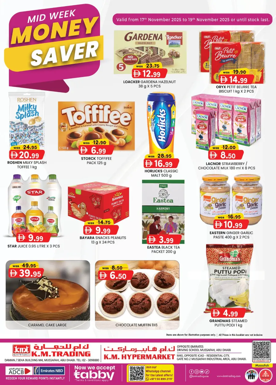 Mid Week Money Saver In K.M Trading Abu Dhabi