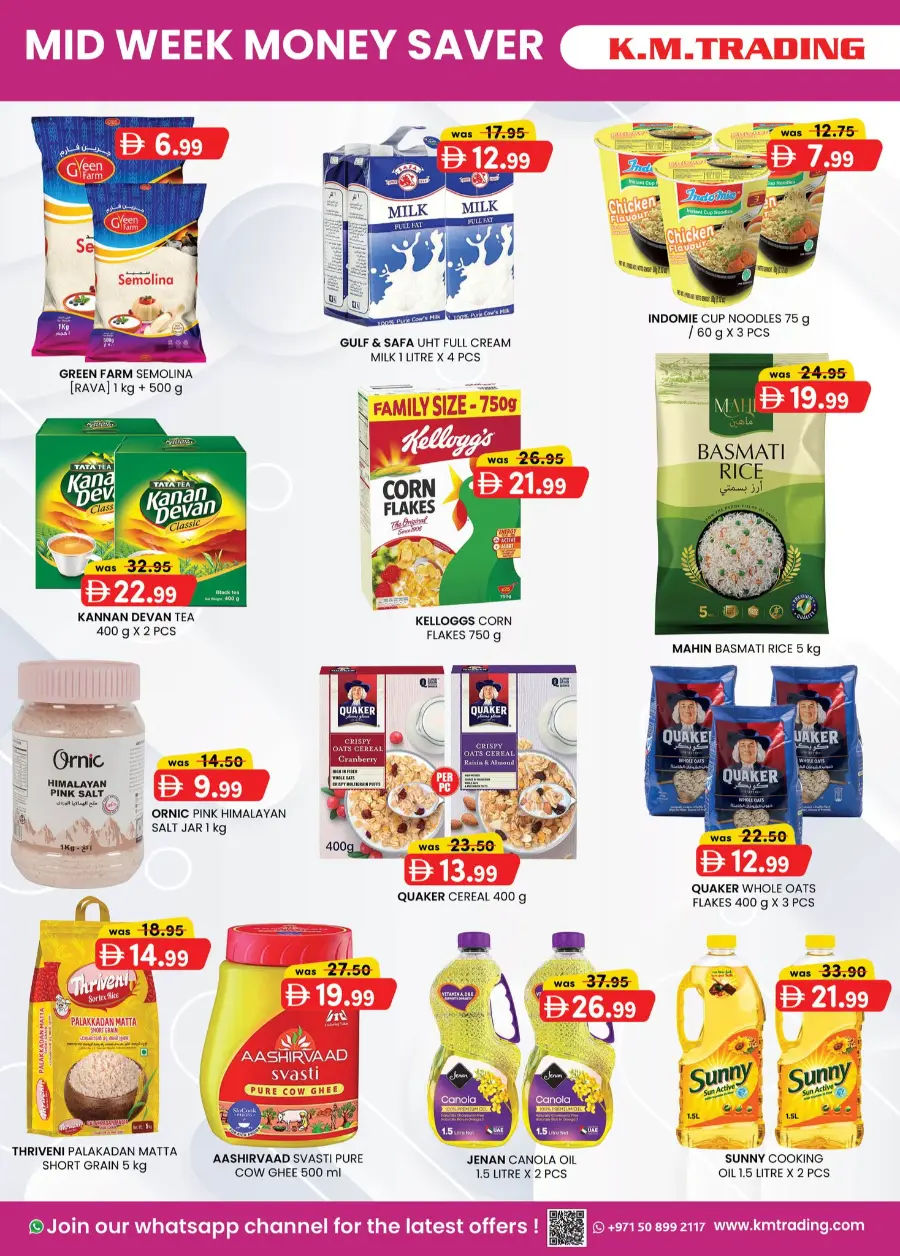 Mid Week Money Saver In K.M Trading Abu Dhabi