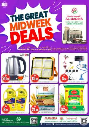 Midweek deals In Al Madina Hypermarket Dubai