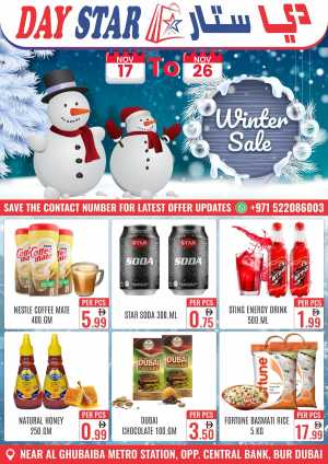 Winter sale In Day Star Dubai