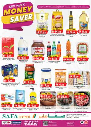 Mid Week Money Saver In SAFA Express Supermarket Al Ain