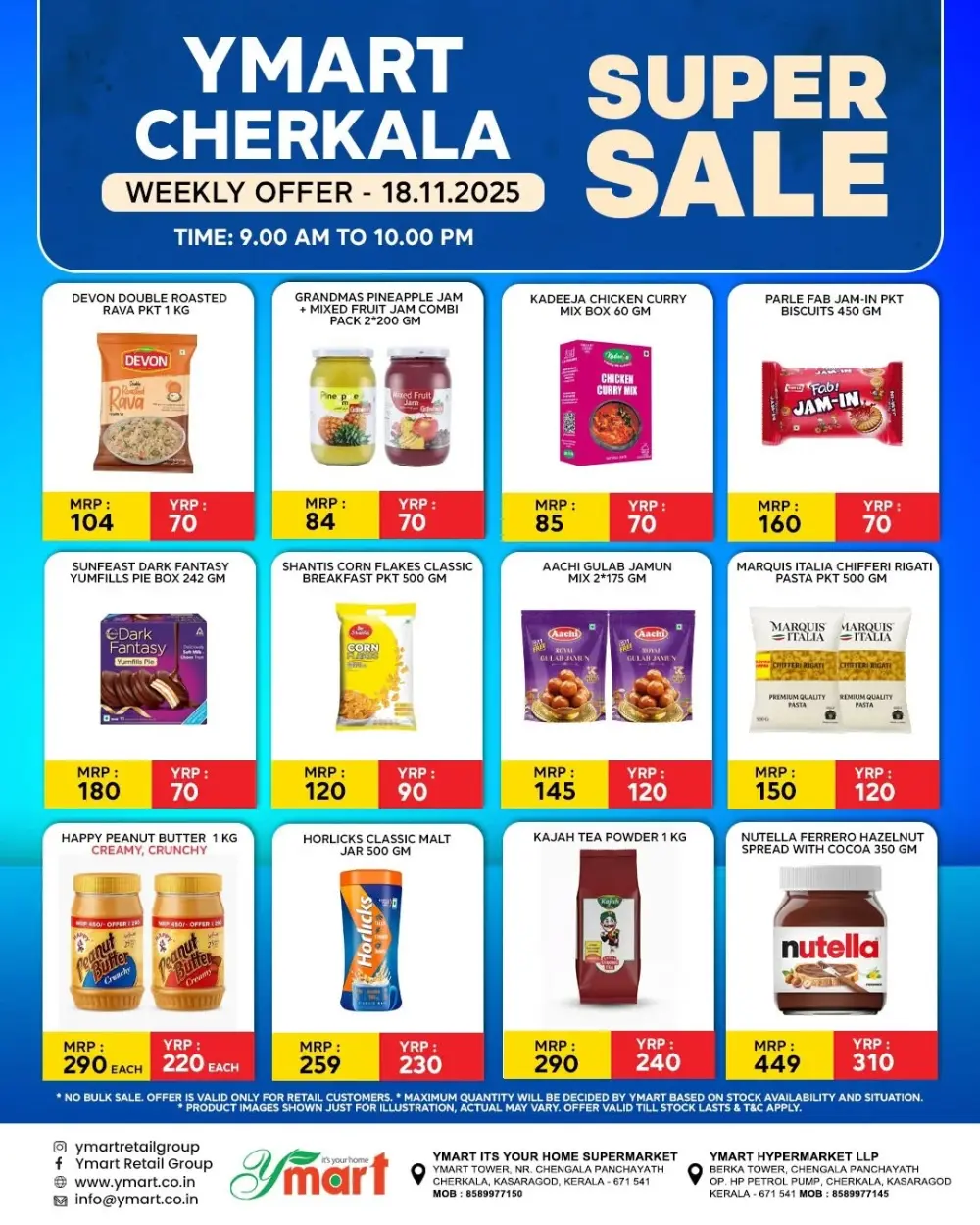 Super Sale In Y Mart Hypermarket Kasaragod