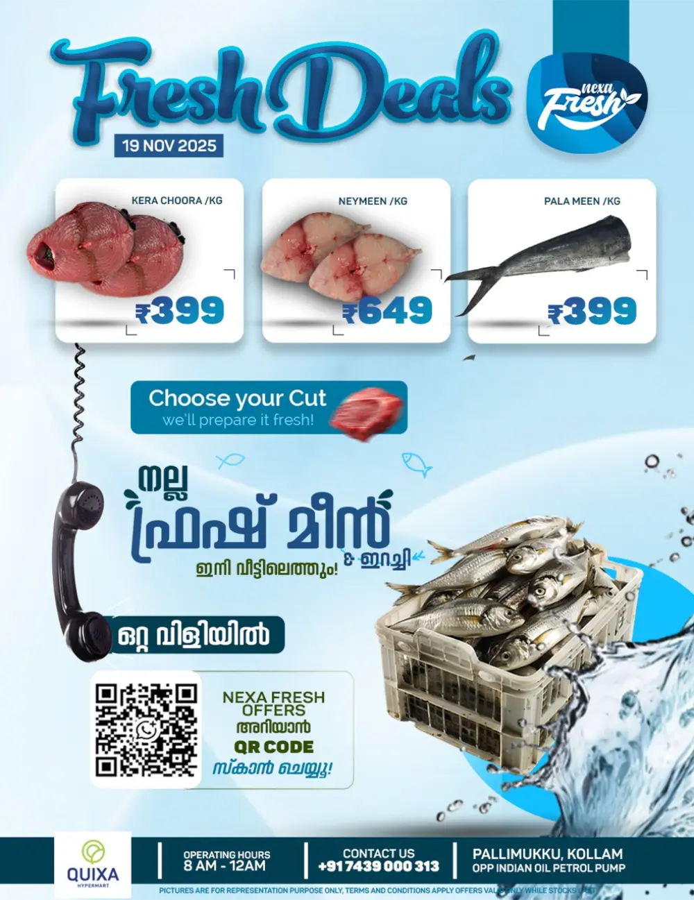 Fresh Deals In QUIXA Hypermart Kollam