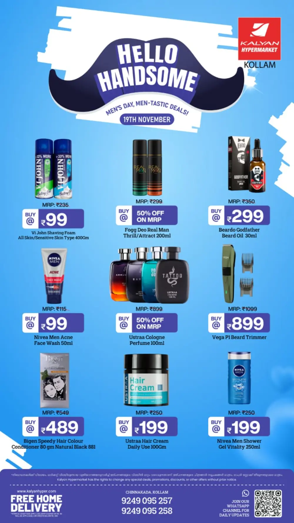 Hello Handsome In Kalyan Hypermarket Kollam