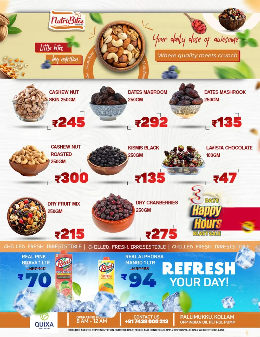 Crazy Deals In QUIXA Hypermart Kollam