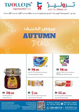 Autumn Deals In Trolleys Supermarket Dubai,Sharjah / Ajman