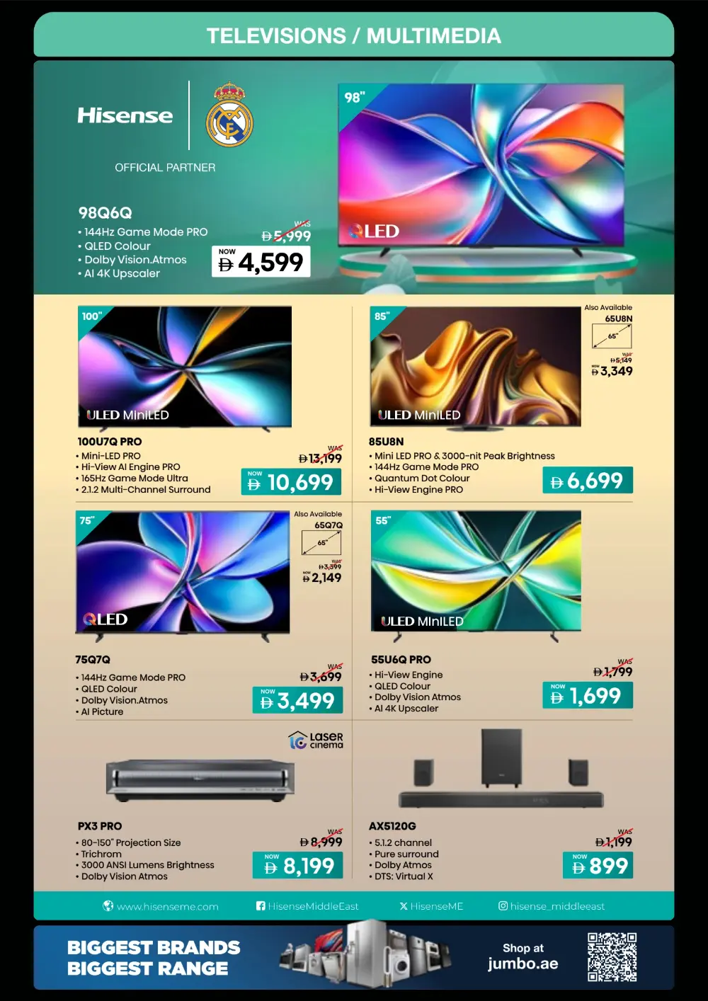 Anniversary Offers In Jumbo Electronics Ras al Khaimah