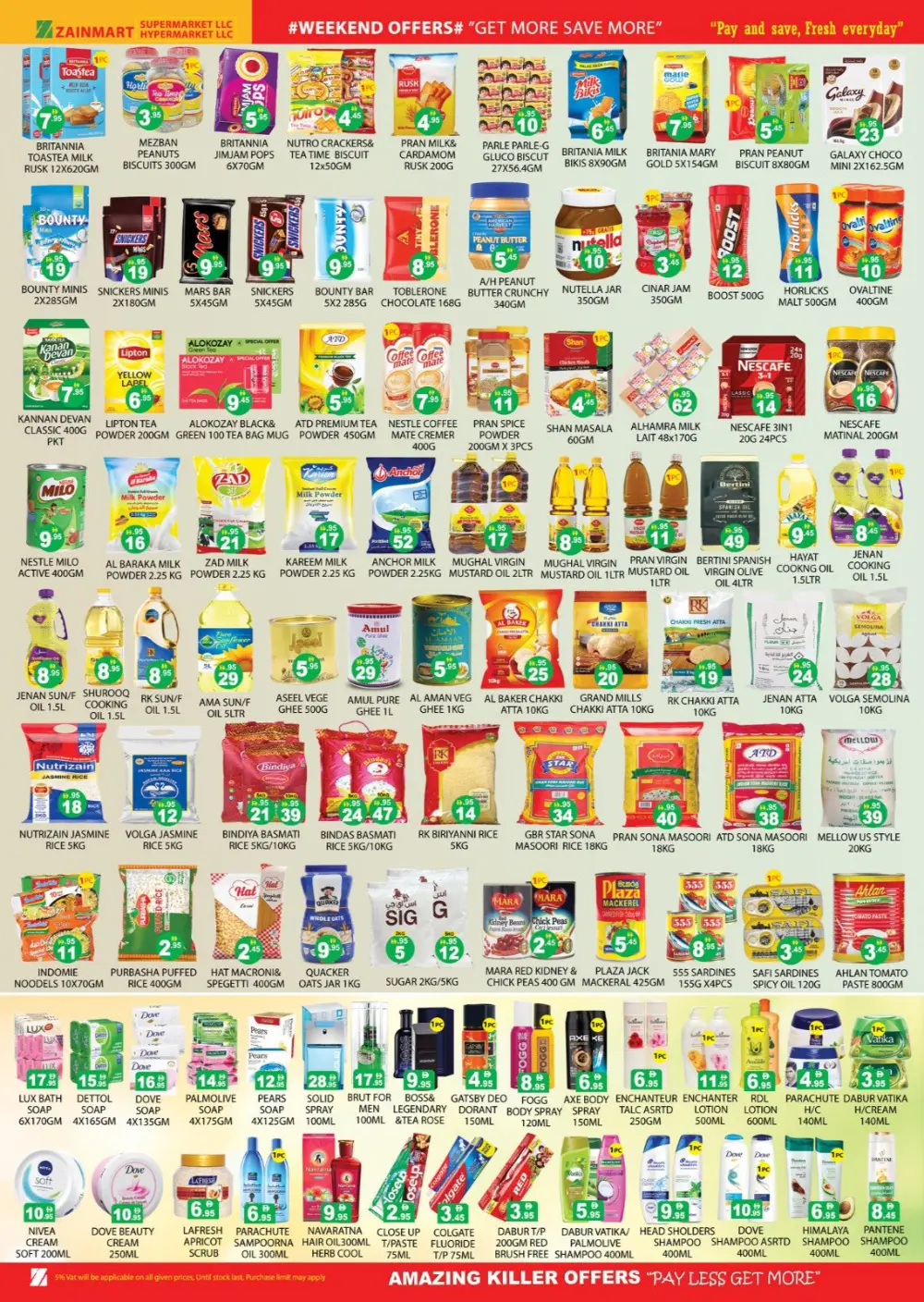 Super sale In Zain Mart Super Market Ras al Khaimah