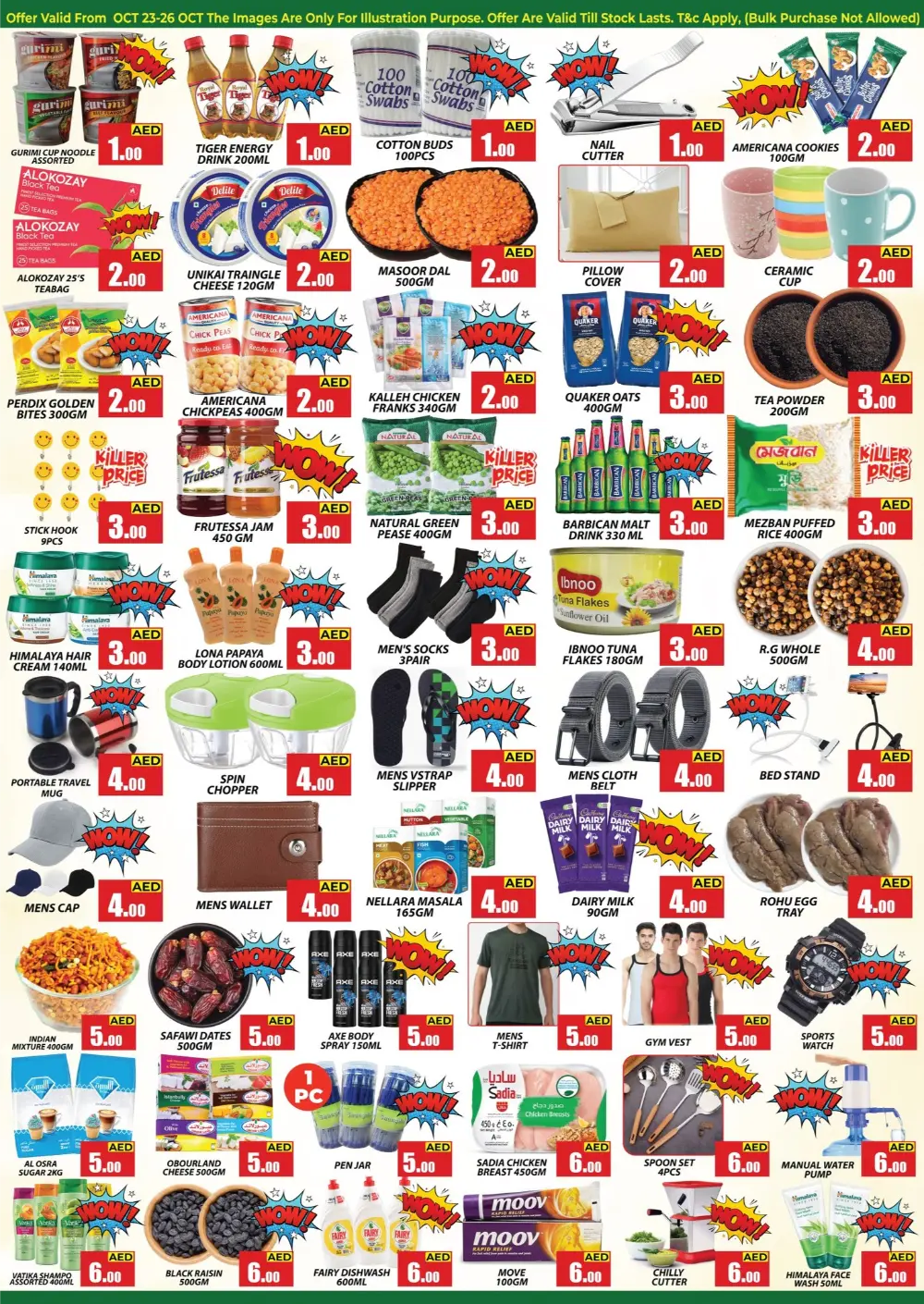 Smiley 1 to 20 Offers In Fesco Supermarket Sharjah / Ajman