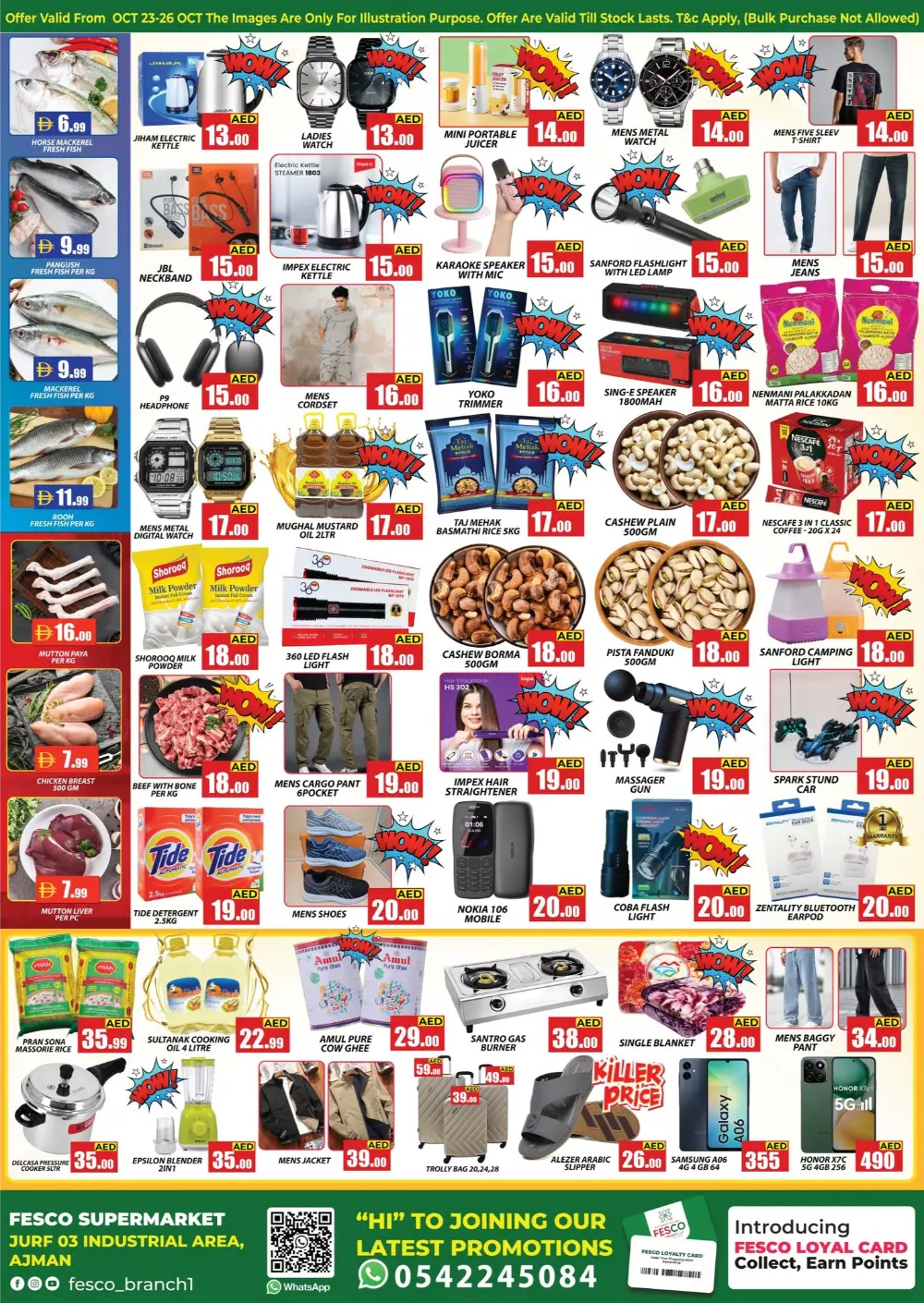 Smiley 1 to 20 Offers In Fesco Supermarket Sharjah / Ajman