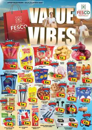 Value Vibes In Fesco Supermarket Sharjah / Ajman