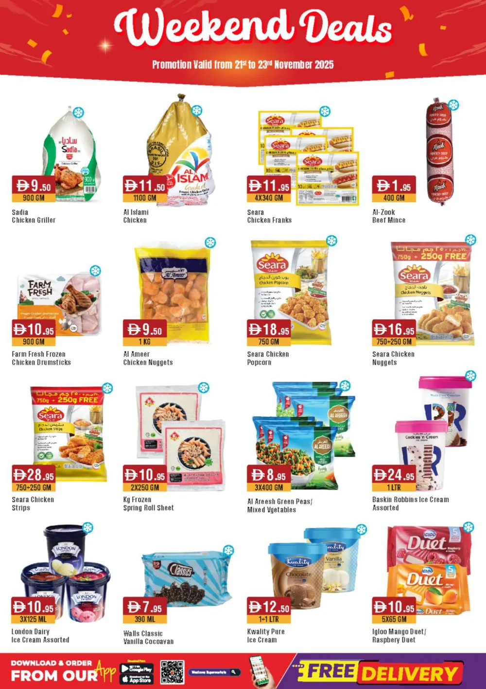 Weekend Deals In West Zone Supermarket Sharjah / Ajman