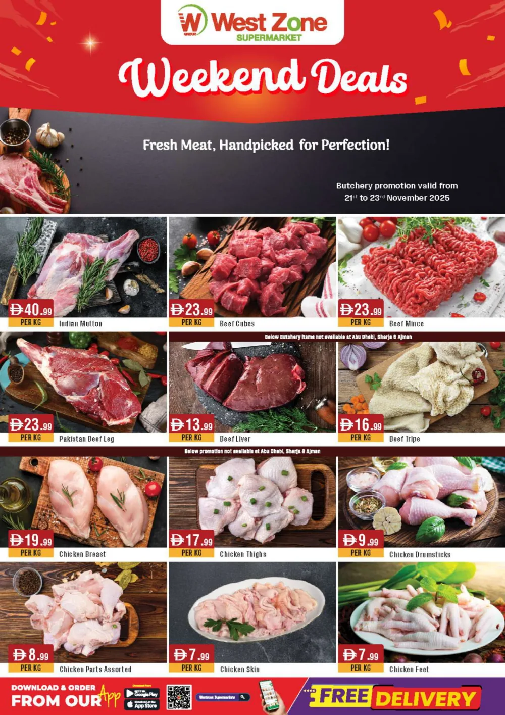 Weekend Deals In West Zone Supermarket Sharjah / Ajman