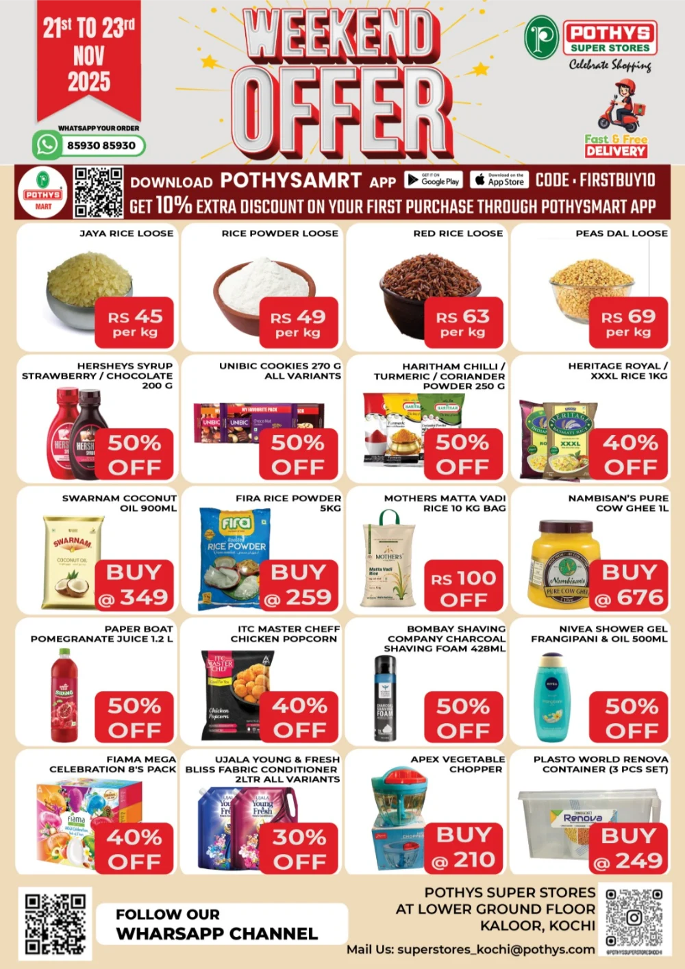 Weekend Offer In Pothys Superstores Ernakulam