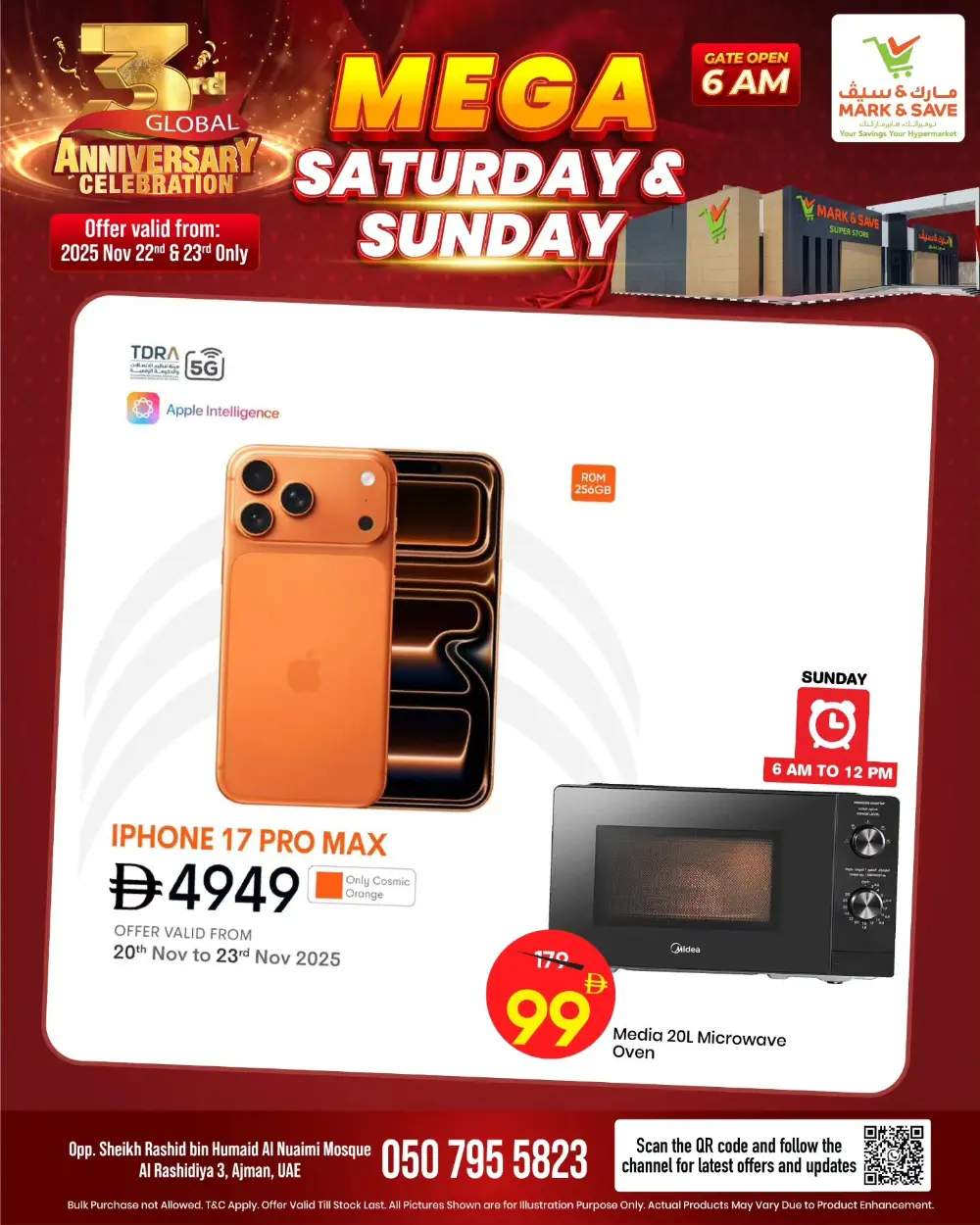 Mega Sturday & Sunday In Mark & Save Sharjah / Ajman