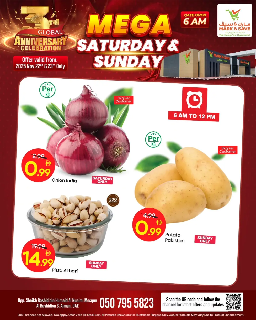 Mega Sturday & Sunday In Mark & Save Sharjah / Ajman