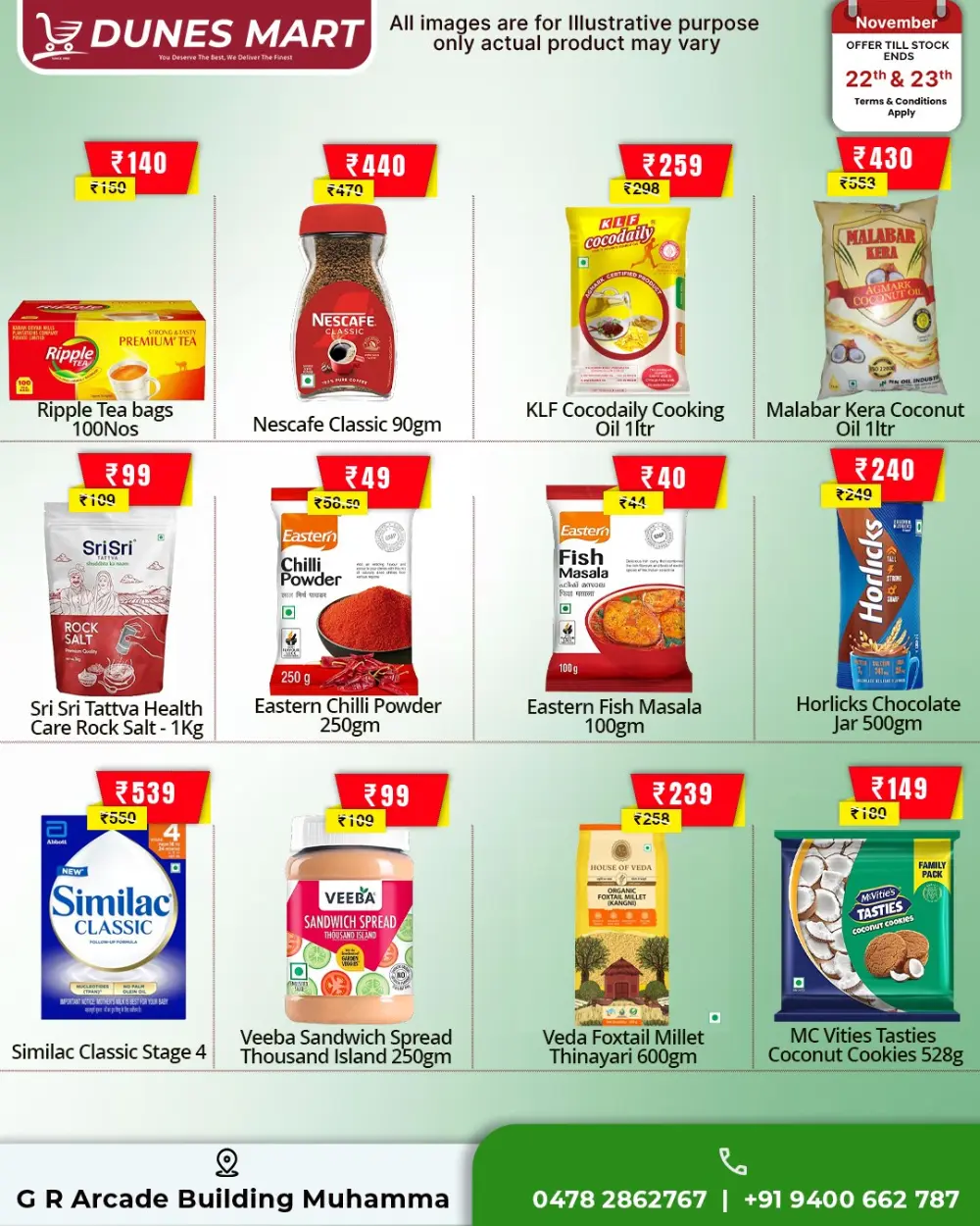 Midweek Sale In Dunes Mart Alappuzha
