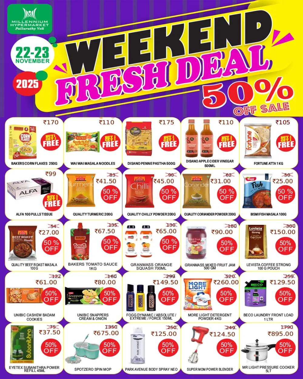 Weekend Offer In Millennium Hypermarket Ernakulam