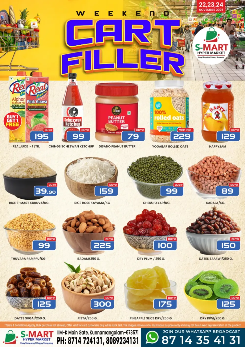 Weekend Cart Filler In S-Mart Hypermarket Calicut