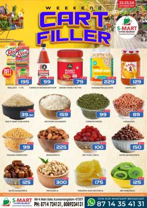 Weekend Cart Filler In S-Mart Hypermarket Calicut