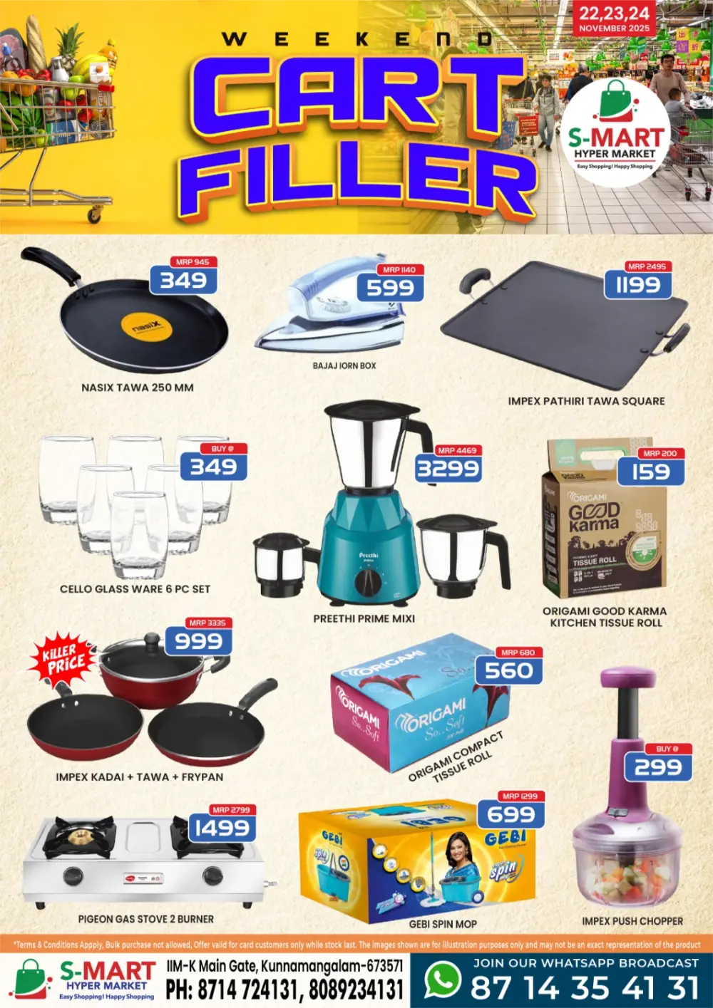 Weekend Cart Filler In S-Mart Hypermarket Calicut