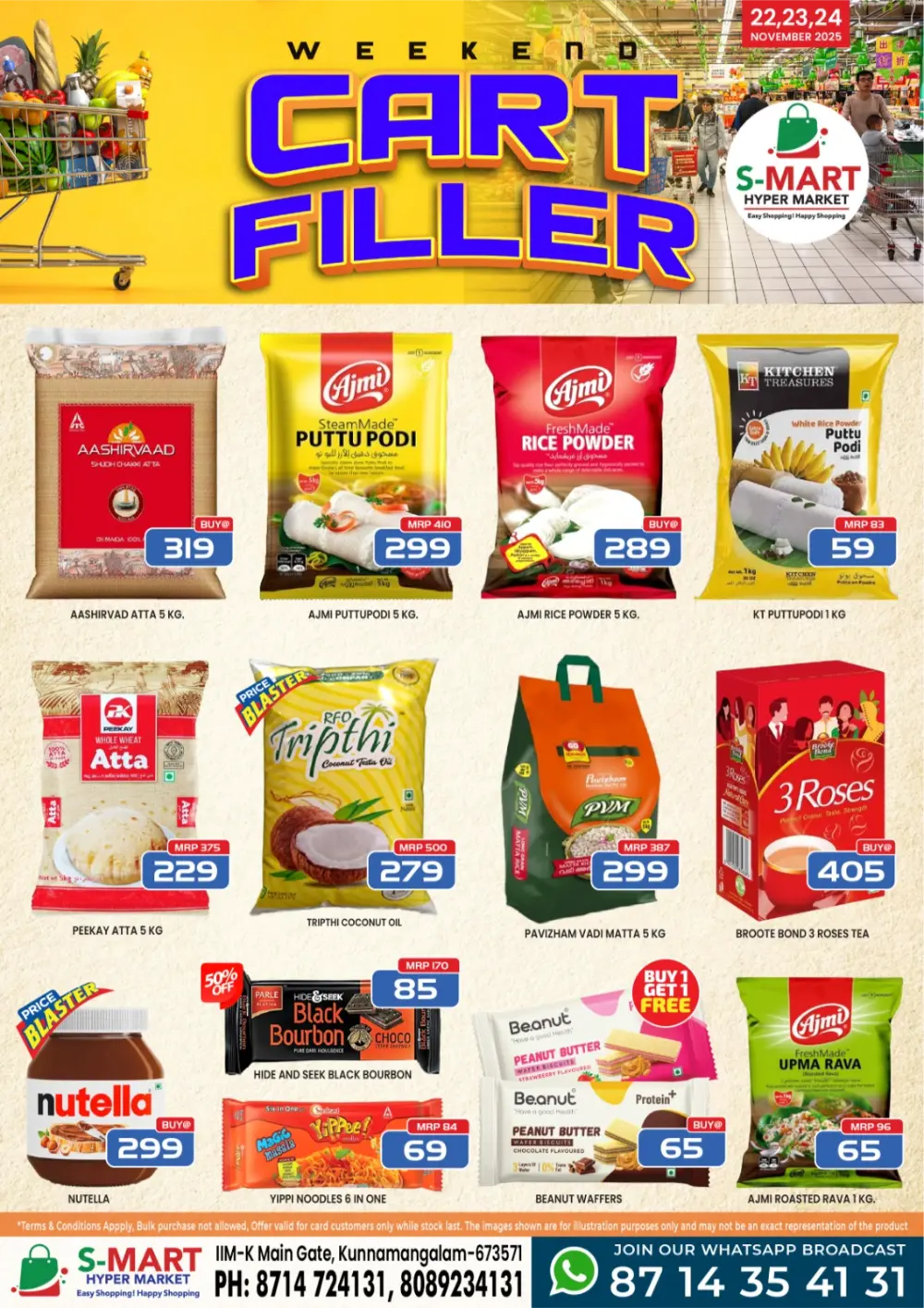 Weekend Cart Filler In S-Mart Hypermarket Calicut