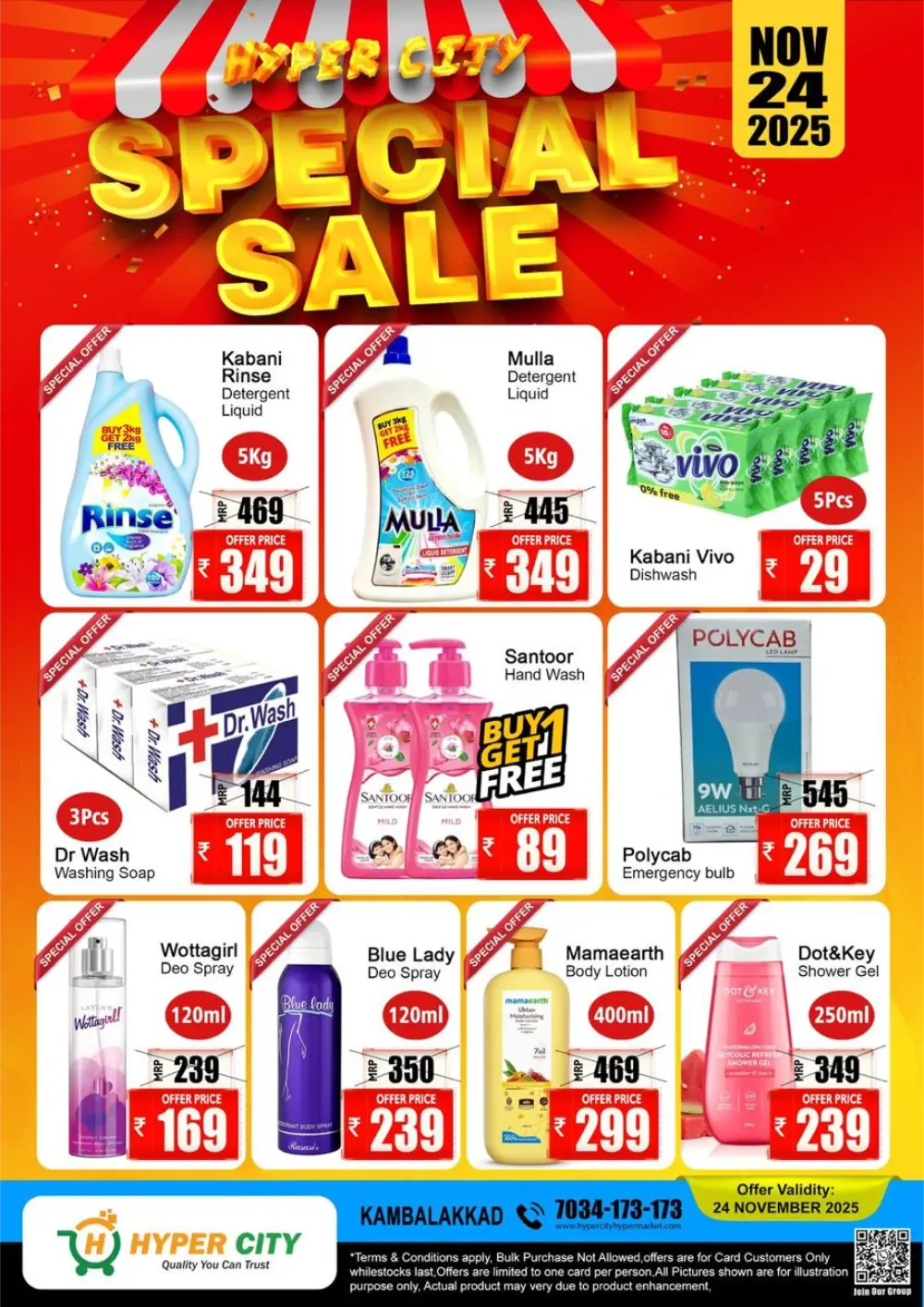 Special Sale In Hyper City Hypermarket Wayanad