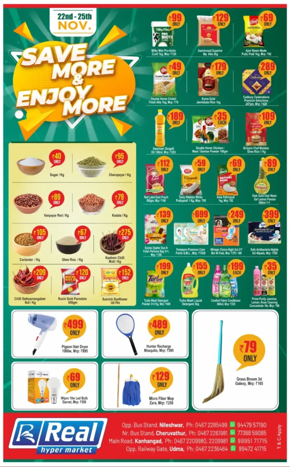 Offers Offers In Real Hyper Market Kasaragod