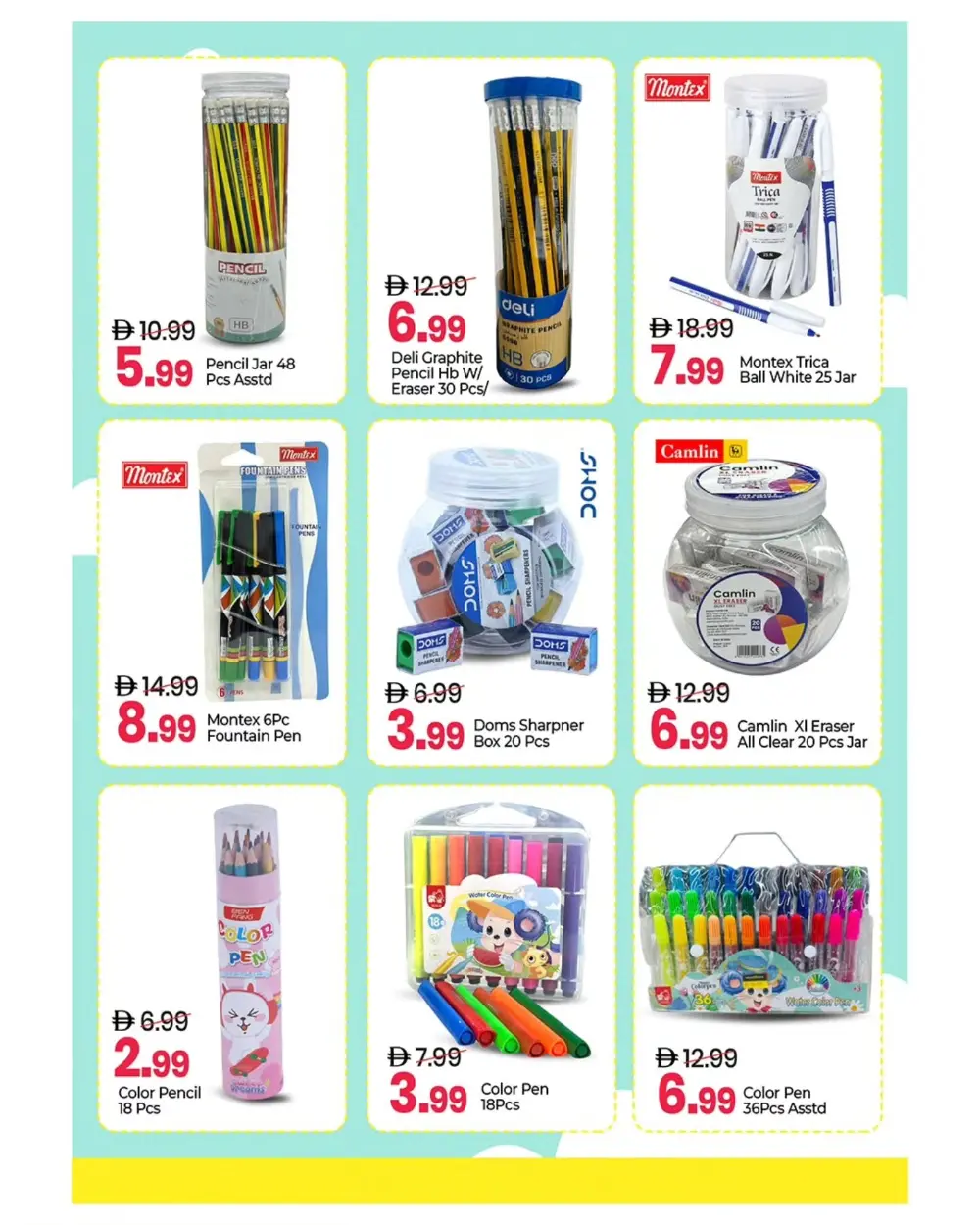 Big Stationery Sale In Mark & Save Abu Dhabi