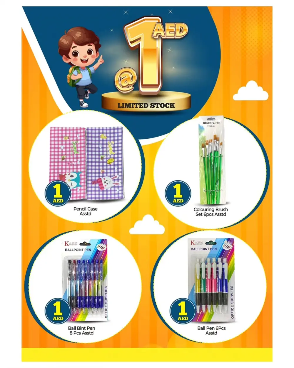 Big Stationery Sale In Mark & Save Abu Dhabi