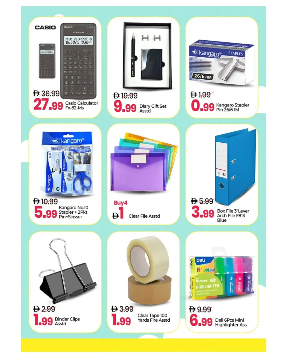 Big Stationery Sale In Mark & Save Abu Dhabi