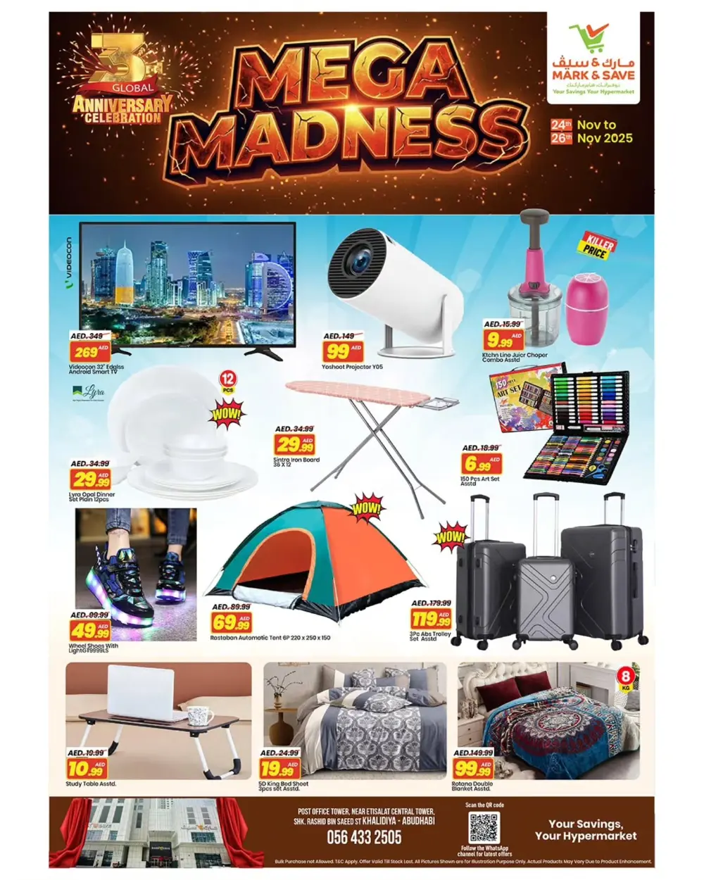 Mega Madness Sale In Mark & Save Abu Dhabi