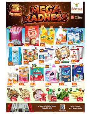 Mega Madness Sale In Mark & Save Abu Dhabi