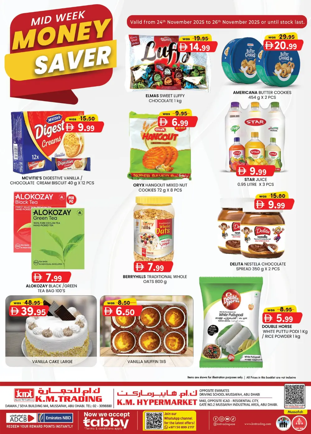 Midweek Money Saver In K.M Trading Abu Dhabi