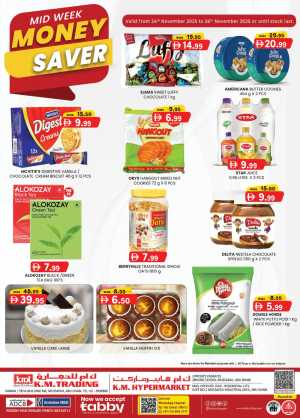 Midweek Money Saver In K.M Trading Abu Dhabi