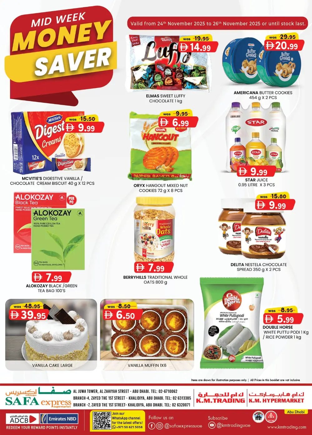 Midweek Money Saver In SAFA Express Supermarket Abu Dhabi