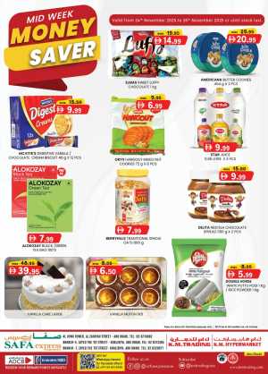 Midweek Money Saver In SAFA Express Supermarket Abu Dhabi
