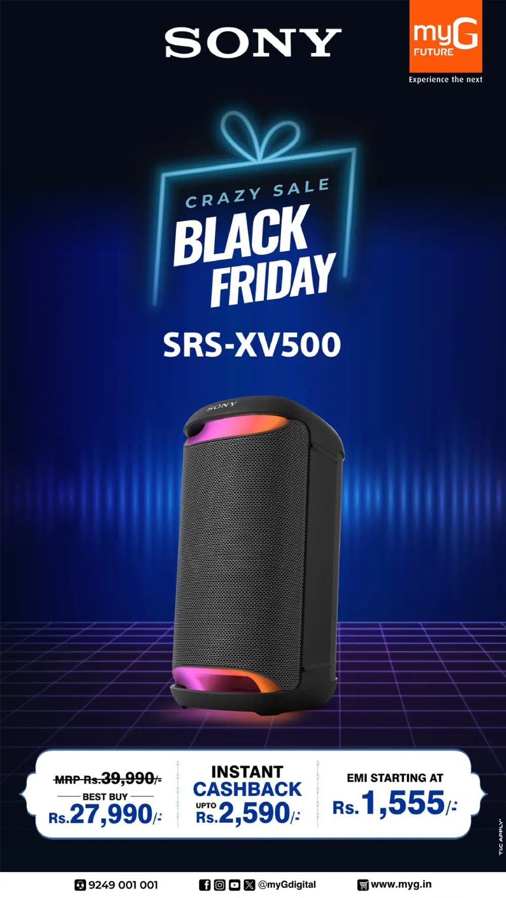 Black Friday Sale! In myG Future Calicut