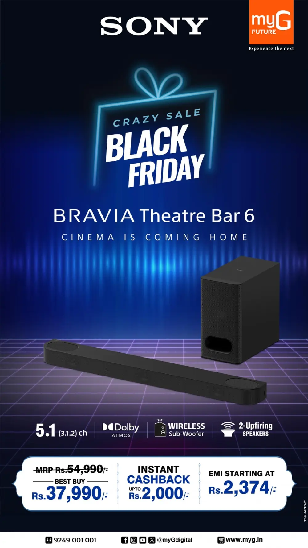 Black Friday Sale! In myG Future Calicut