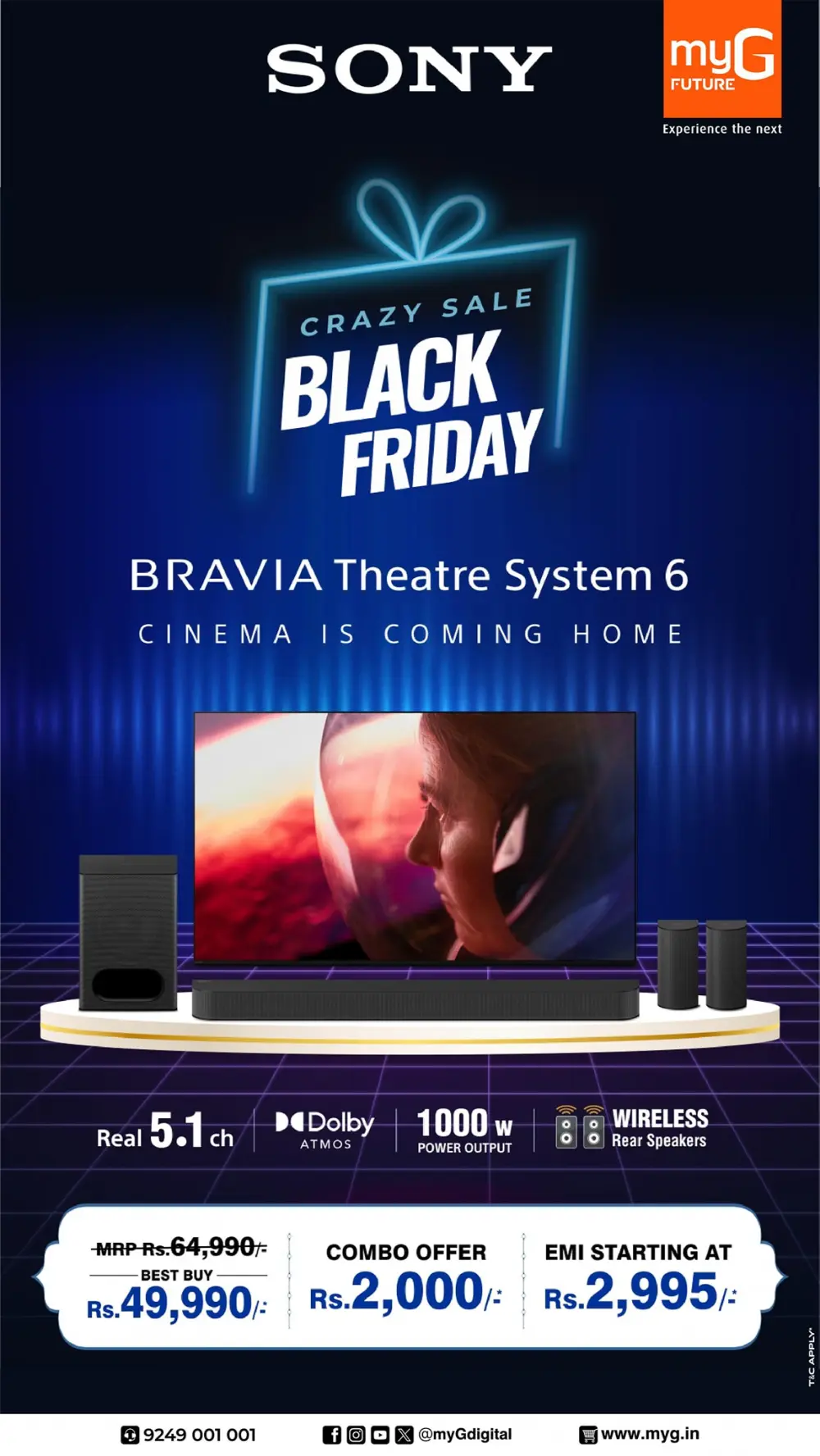 Black Friday Sale! In myG Future Calicut