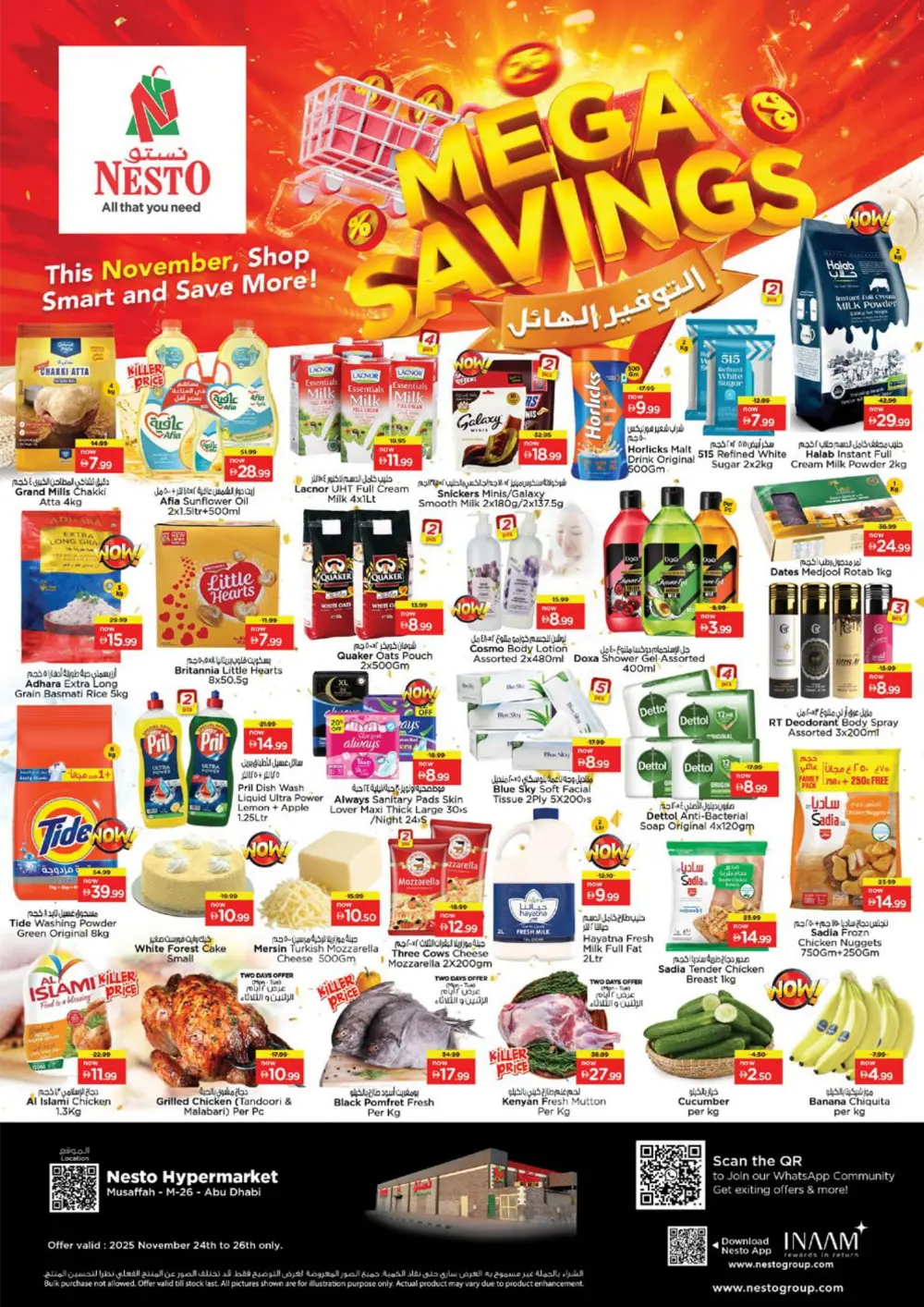 Mega Savings In Nesto Hypermarket Abu Dhabi