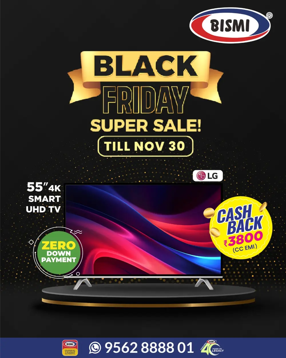 Black Friday Sale! In Bismi Home Appliance Kollam