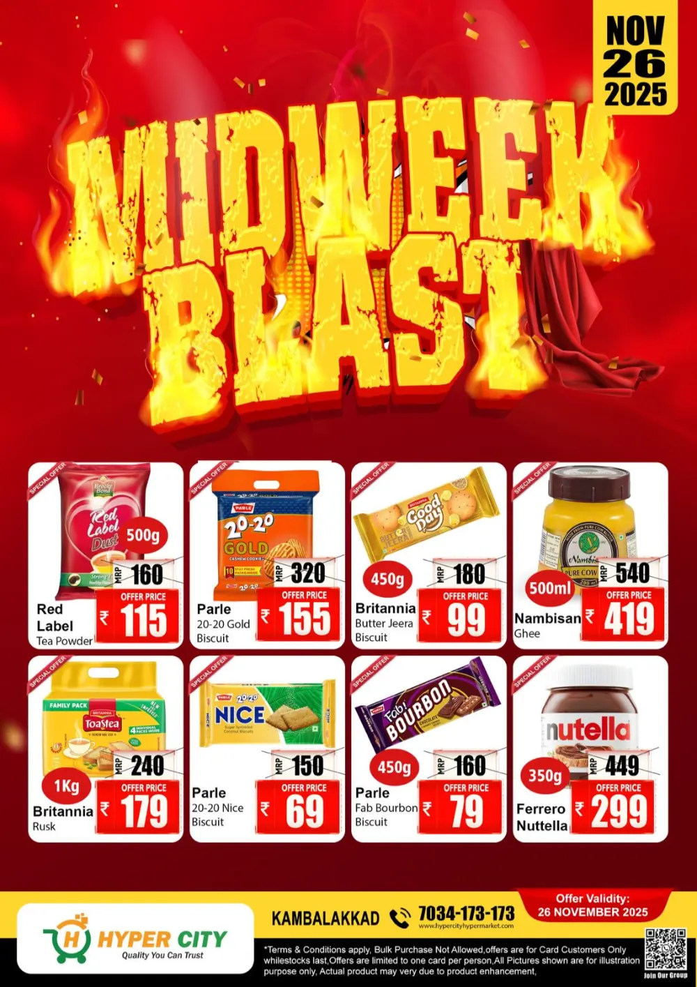 Midweek Blast In Hyper City Hypermarket Wayanad