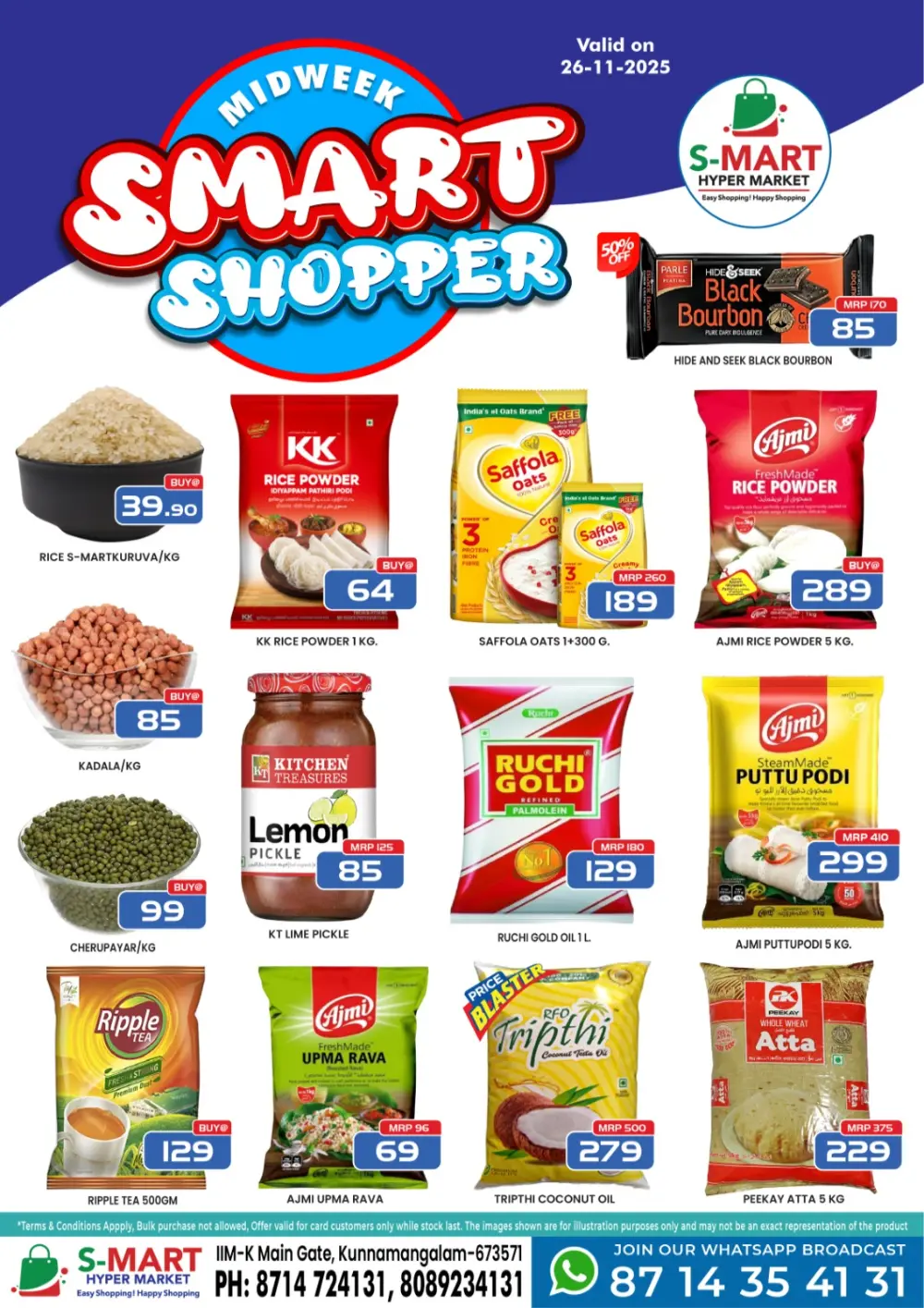 Smart Shopper In S-Mart Hypermarket Calicut